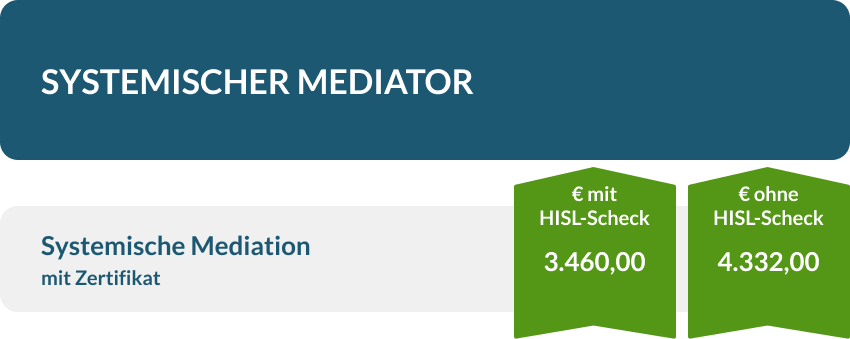 Preise Systemischer Mediator